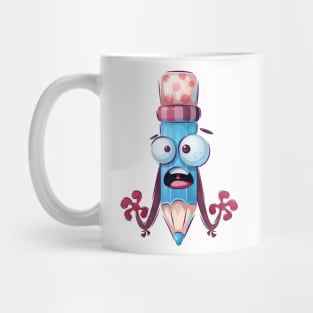 Scarred Pencil Mug